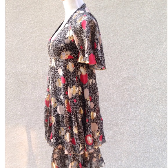 💥Host Pick💥 Anna Sui metallic dress - Picture 2 of 4