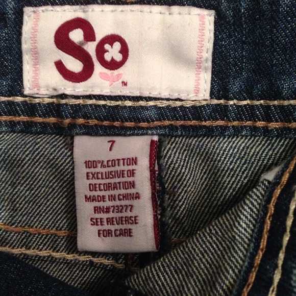 So jean skirt size 7 - Picture 3 of 3