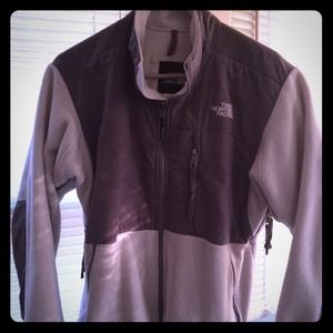 Northface "Denali" fleece in white