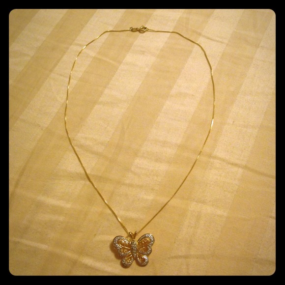 Butterfly necklace
