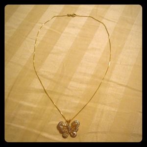 Butterfly necklace