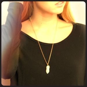 Brandy melville necklace! Opal stone