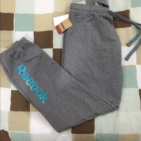 Reebok Pants - Reebok Sport Gray Cuffed Pants