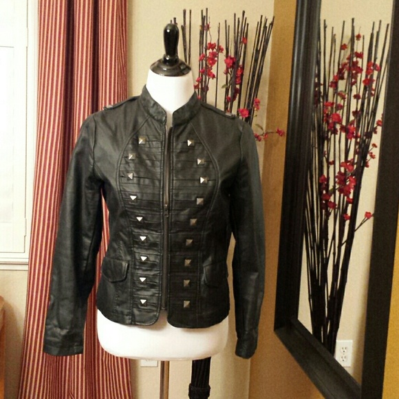 Leather jacket