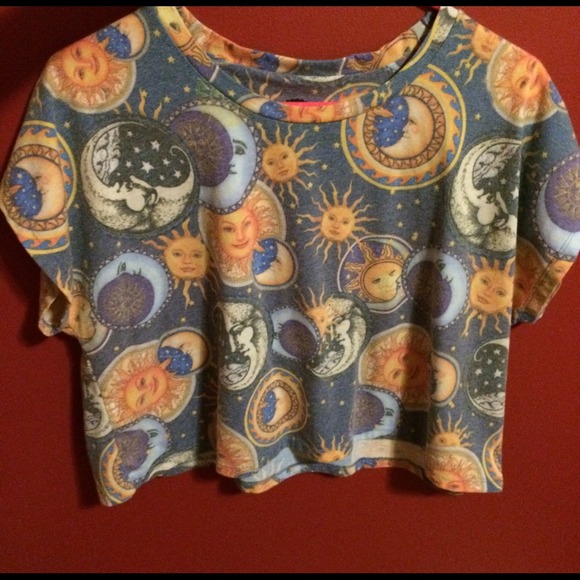 Urban Outfitters Tops - Sun and moon crop top
