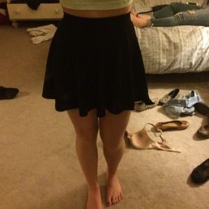 Black skirt