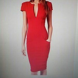 Short sleeve bodycon dress