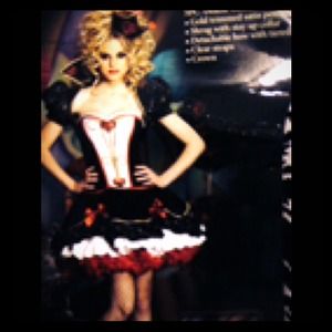Adult wonderland queen costume