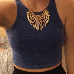 Blue crop