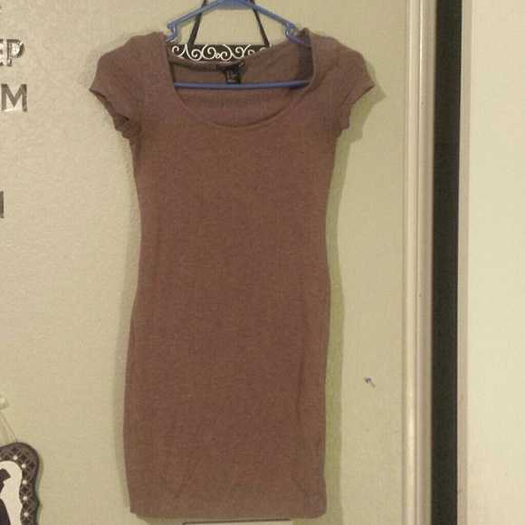 Tan H&M Bodycon Dress