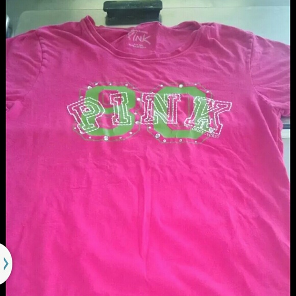 VS PINK TEE M/L