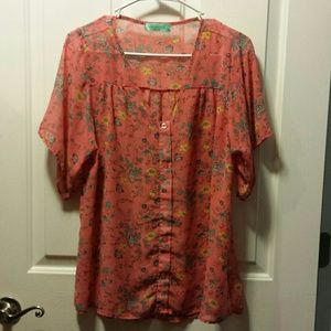 HOLD FOR @CINXO Coral blouse