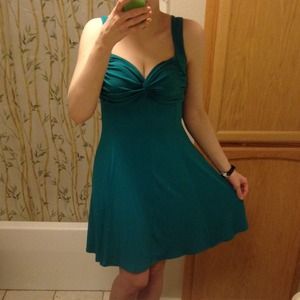 Victoria's Secret Dark Teal Dress For Sale!