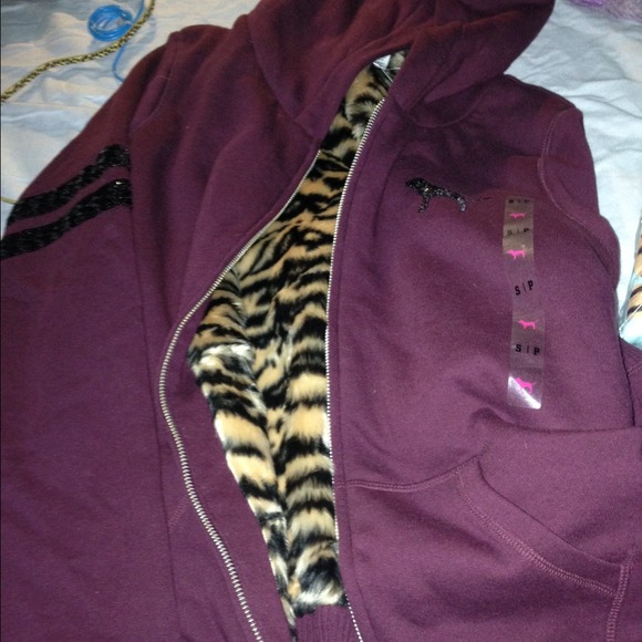 Victoria secret fur hoodies