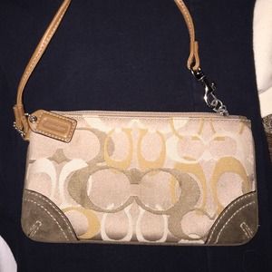 😱OMG SALE! Wristlet-coordinating purse is listed