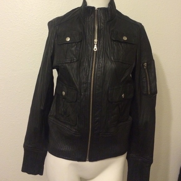 Kenna t leather jacket