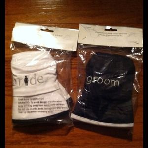 Bride and Groom sun hats