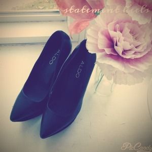 ALDO platform pumps like Theysken Theory wedges