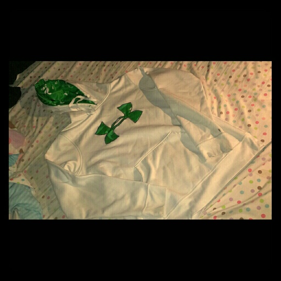 White UA Hoodie!