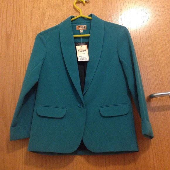 Teal Blazer - Picture 3 of 3