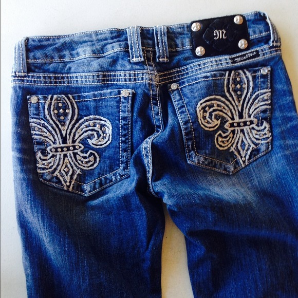 Fluor De Lis Miss Me Jeans