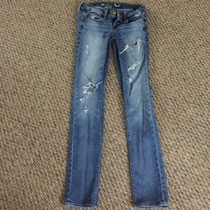 American eagle destroyed jeans