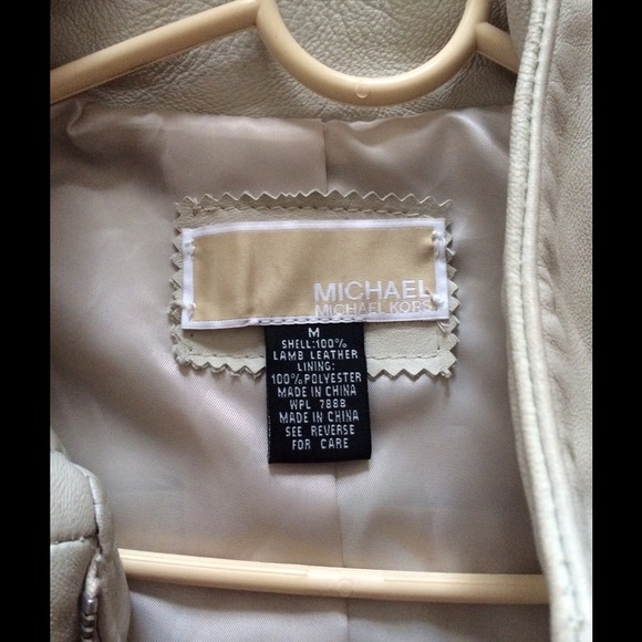 Michael Kors leather jacket - Picture 2 of 3