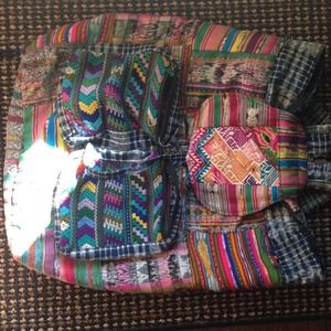 Hippie backpack from Guatemala