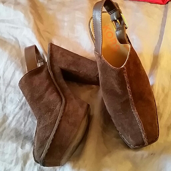 Brown  Wedge Micheal Kors shoes