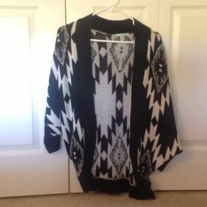 Black and white Cardigan
