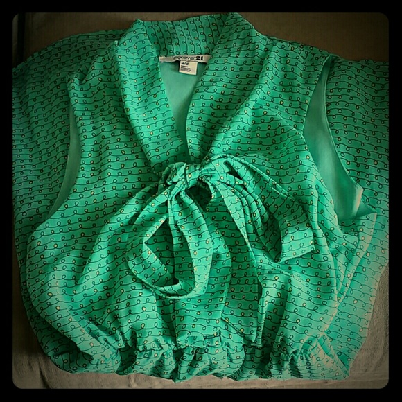 Mint green Forever 21 dress