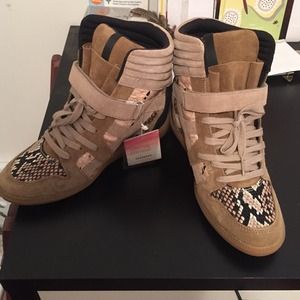 Zara sneaker wedges