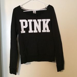 Pink Sweater- Black with Zebra Print