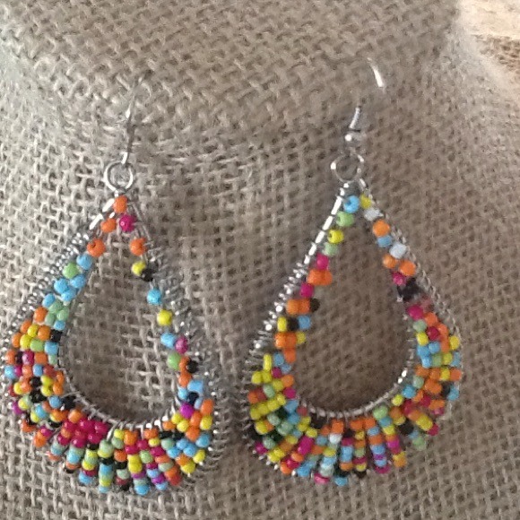 SEED BEAD EARRINGS