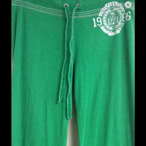 Victoria secret university of pink sweat pants