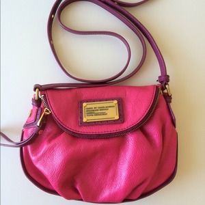 Marc Jacobs Hot Pink Crossbody Bag