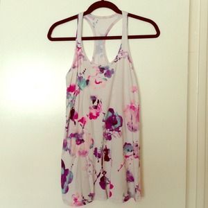 Lululemon cotton racerback tank