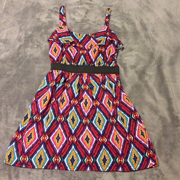 Diamond pattern sundress