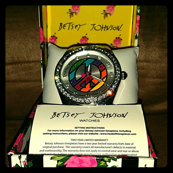 Betsy Johnson watch! GORGEOUS