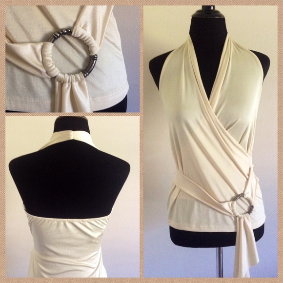 Crossover Halter Top