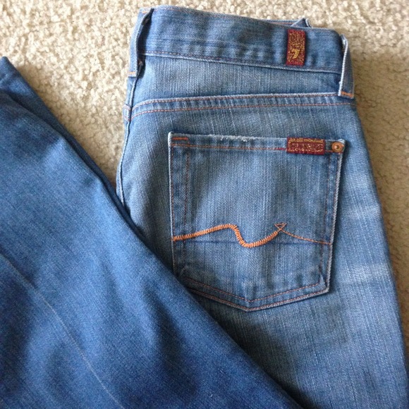 7 for all mankind boot cut jeans