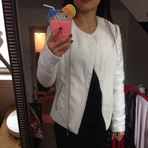 Nicole by Nicole miller mixed texture jacket!