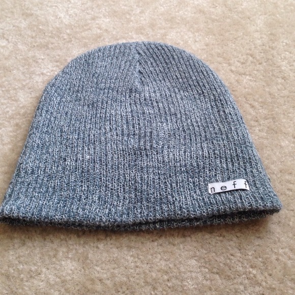 Neff gray beanie