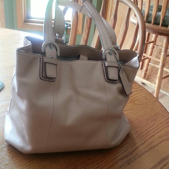 Coach leather