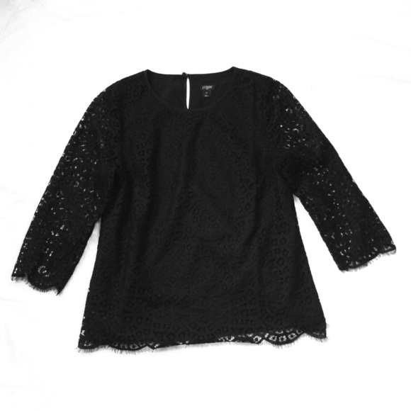 Black J. Crew limited edition top.
