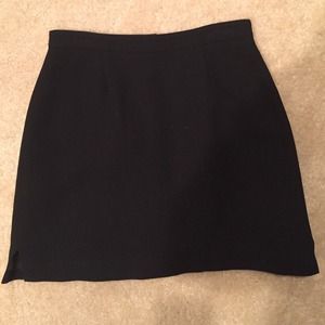 BCBG Black mini skirt