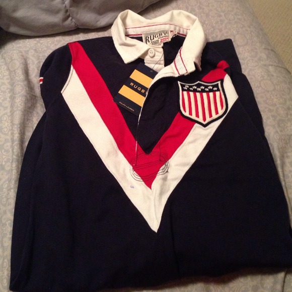 NWT Ralph Lauren Rugby Chevron Rugby Dress - Picture 2 of 2