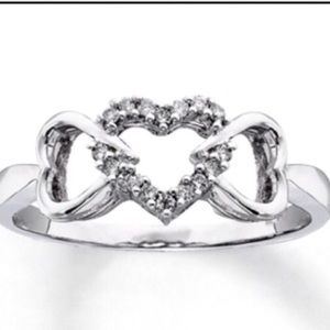 Zales Jewelers White Gold Diamond Ring 🤍