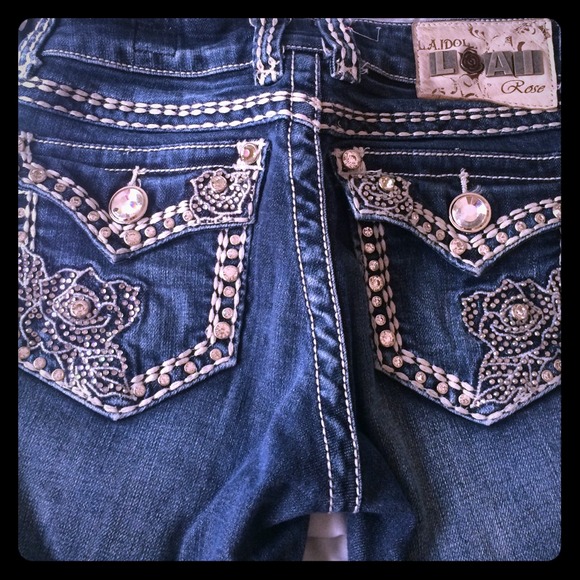 Sold‼️‼️‼️ LA idol bling skinny jeans