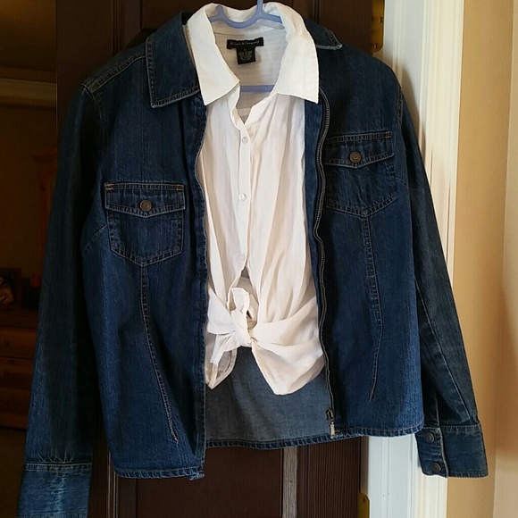 Dark denim jacket